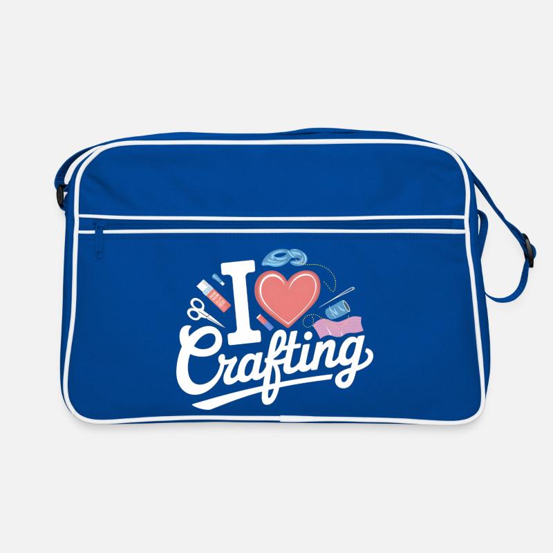 I Love Crafting Retro Bag