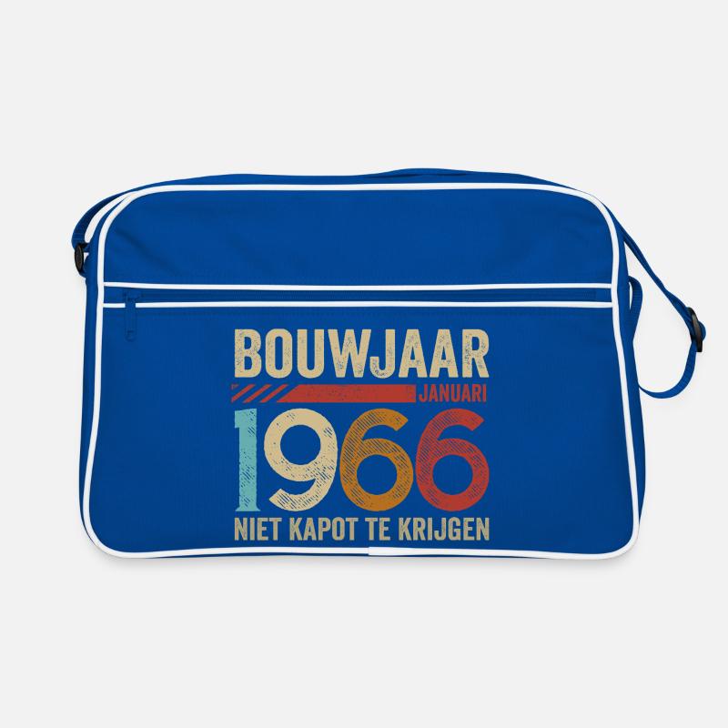 Année de construction : janvier 1966 ne peut être annulée Sac Retro
