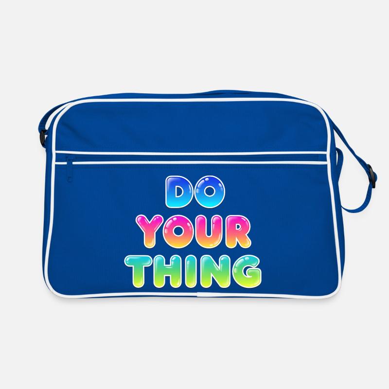 Do Your Thing Motivations Statement Style Retro Tasche