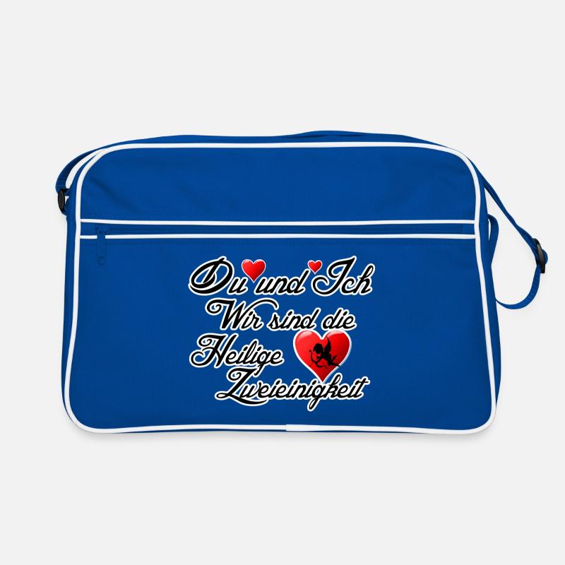 Liebe Valentinstag Ehe Paare Hochzeit Spruch Retro Tasche