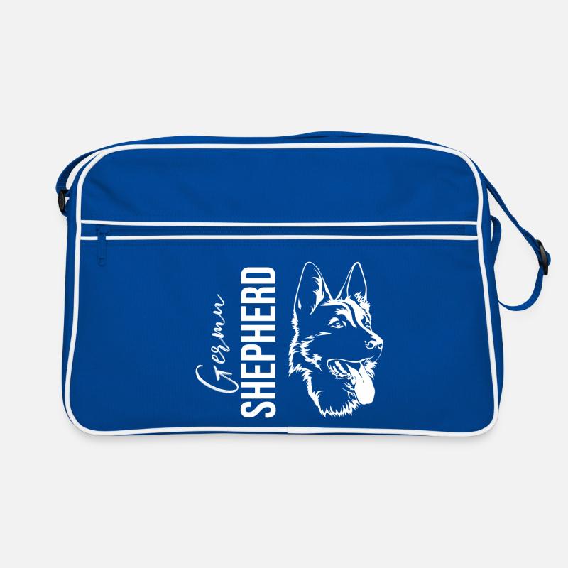 Deutscher Schäferhund Retro Tasche
