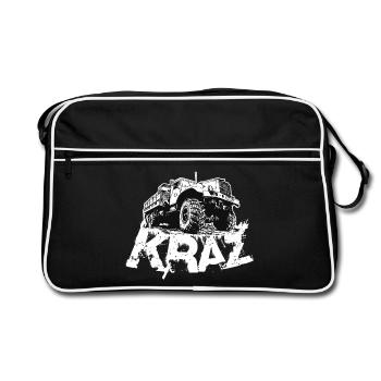 Camion KRAZ - Sac Retro - noir/blanc - Devant