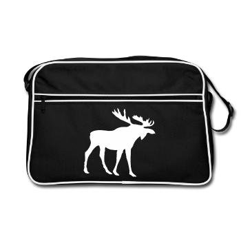 Orignal Orignal - Sac Retro - noir/blanc - Devant