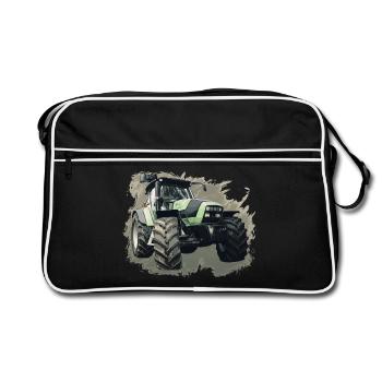 Agrotron K 110 - Sac Retro - noir/blanc - Devant