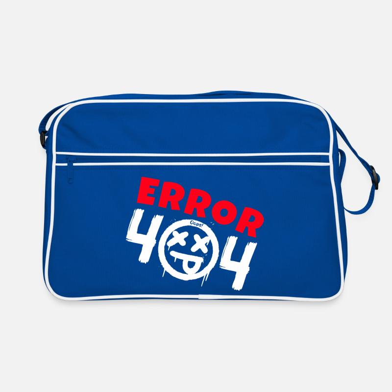 Error 404 Not Found Retro Bag