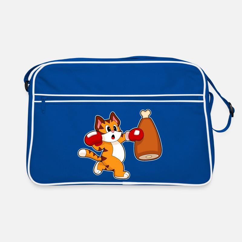Tiger Boxer Boxsack Boxen Retro Tasche