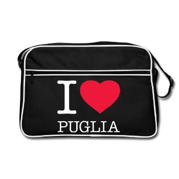 J’AIME LES POUILLES Pouilles Pouilles - Sac Retro - noir/blanc - Devant