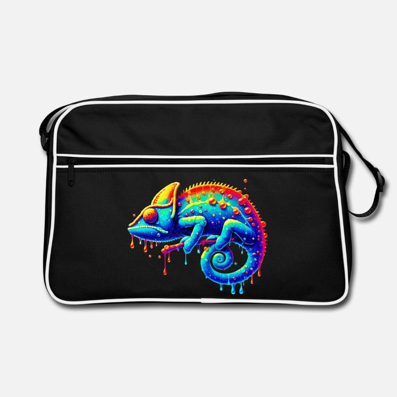 Caméléon Sac Retro