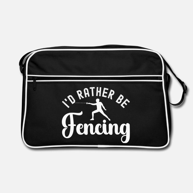 Fechten Fechter Retro Tasche