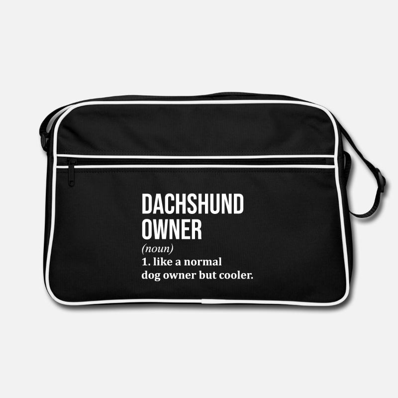 Dackel Retro Tasche