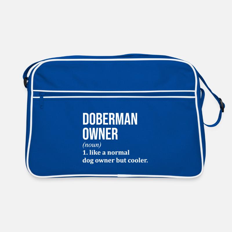 Dobermann Retro Tasche