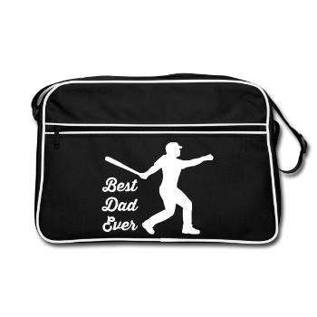 Base-ball - Sac Retro - noir/blanc - Devant