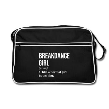 Breakdance Breakdance Breakdance - Retro Bag - black/white - Front