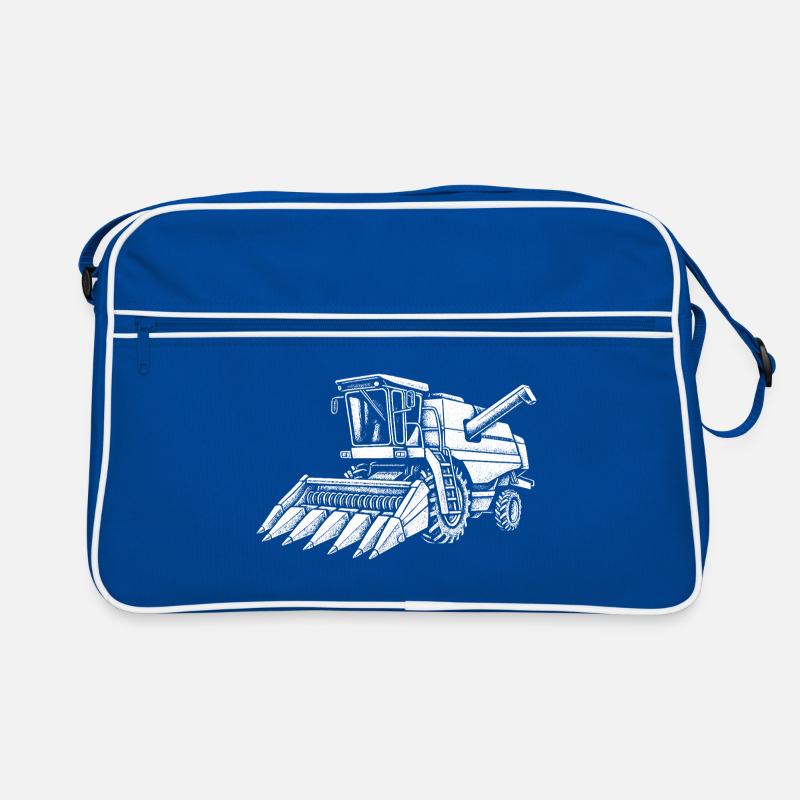Corn Harvester Retro Bag