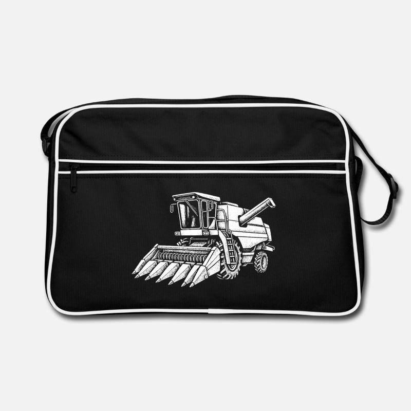 Corn Harvester Retro Bag