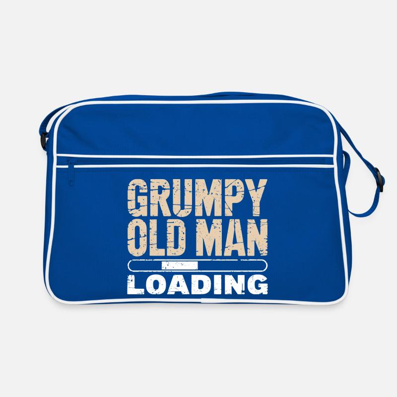 Grumpy Old Man Loading Sac Retro