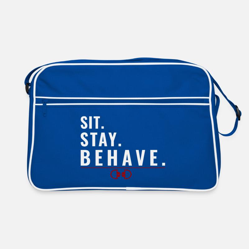 Sit. Stay. Behave. – Obedience Mindset Retro Bag