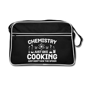 chimie drôle - Sac Retro - noir/blanc - Devant