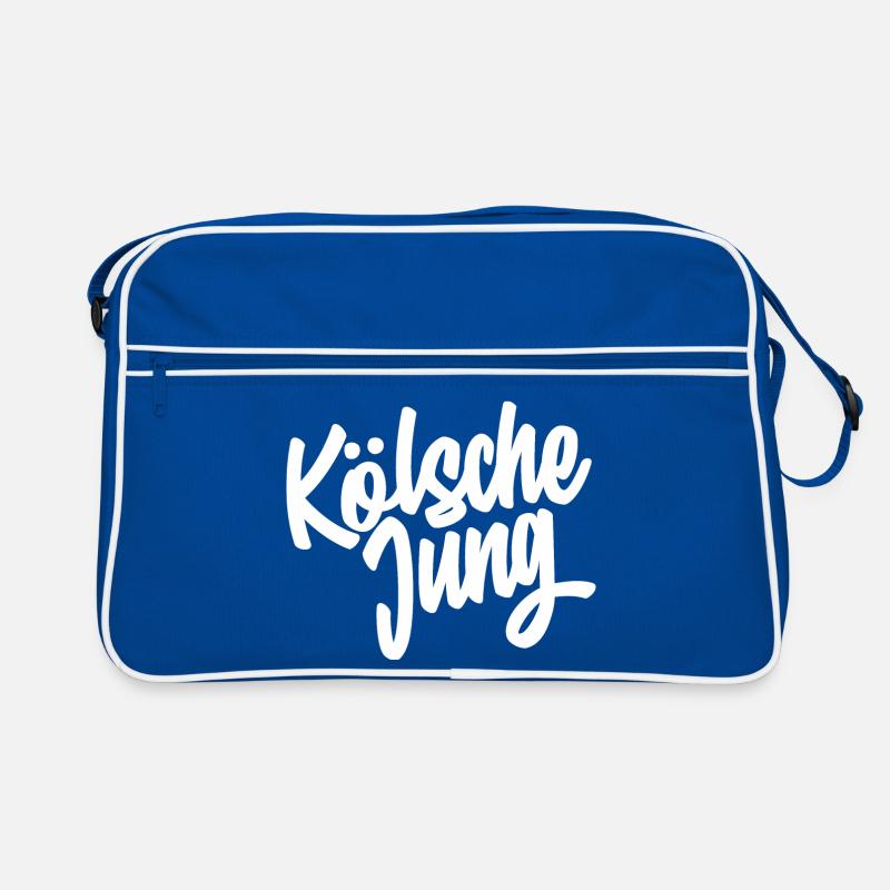Kölsche Jung Script Design Retro Tasche