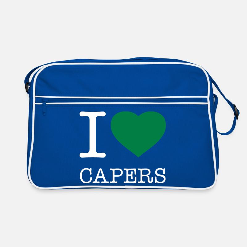 I LOVE CAPERS Kapern Retro Bag