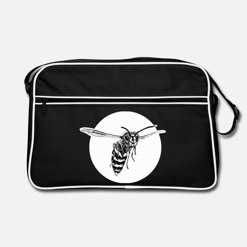Guêpe - Abeille - Insecte Sac Retro