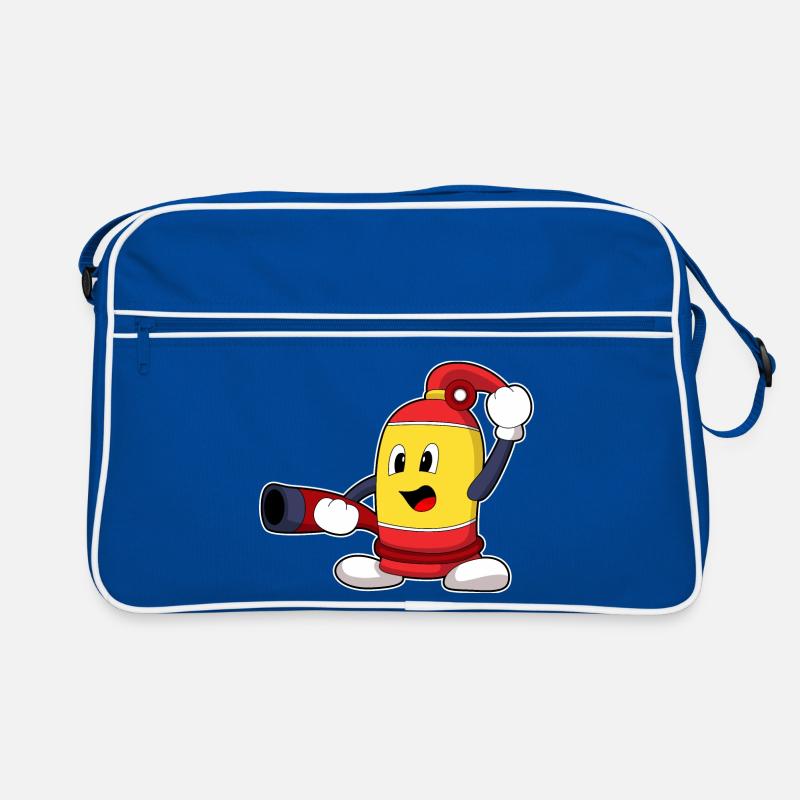 Firefighter Fire Hose Fire Brigade Retro Bag