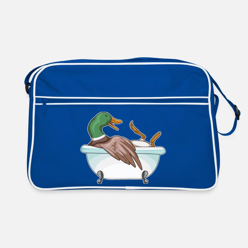 Baignoire de bain de canard Sac Retro