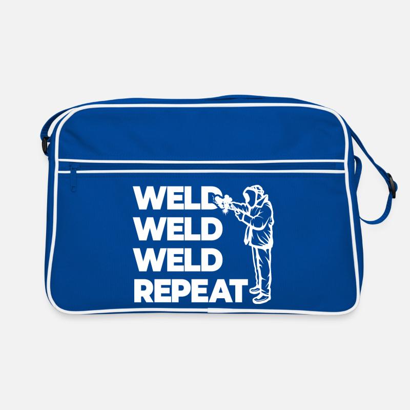 Weld Weld Weld Repeat Retro Bag