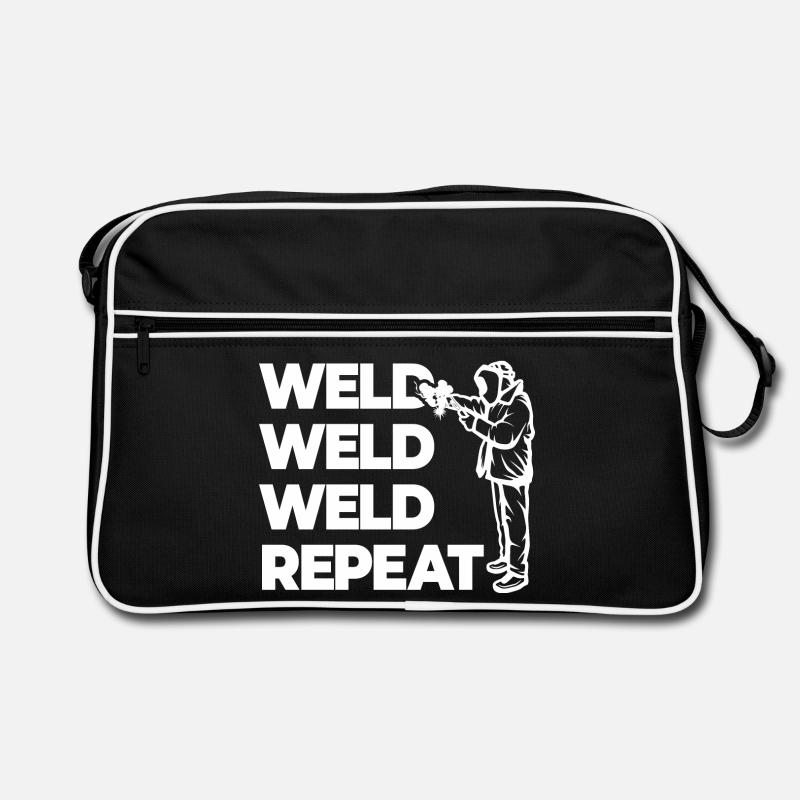 Weld Weld Weld Repeat Retro Bag