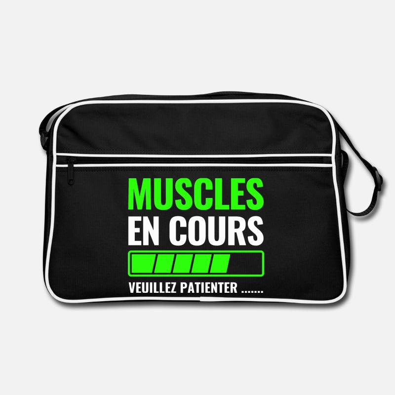 Muscles in progress please wait Retro Bag