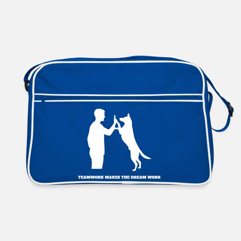 Teamwork makes the Dream Work Retro Tasche