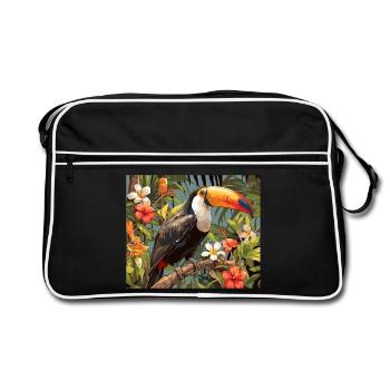 Toucans Toucan - Retro Bag - black/white - Front