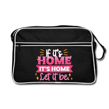 Humanité Égalité - Sac Retro - noir/blanc - Devant