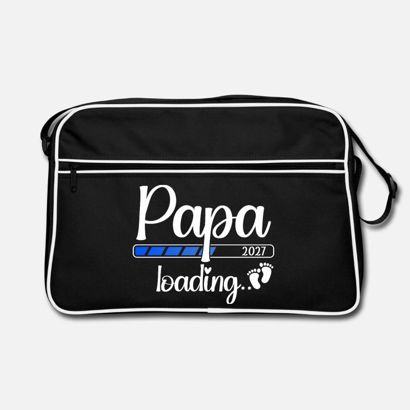 Dad 2027 Loading Dad-to-be 2027 Retro Bag