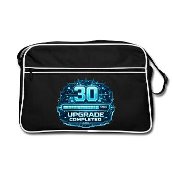 30 Upgrade Complete - Retro Bag - black/white - Front