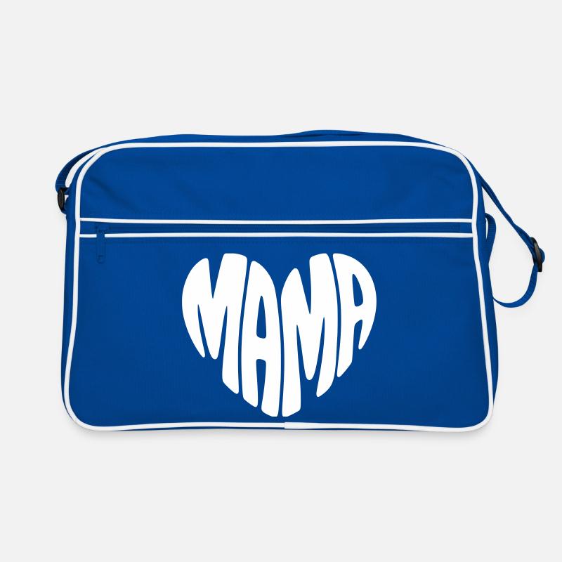 Mama Herz Muttertag Retro Tasche