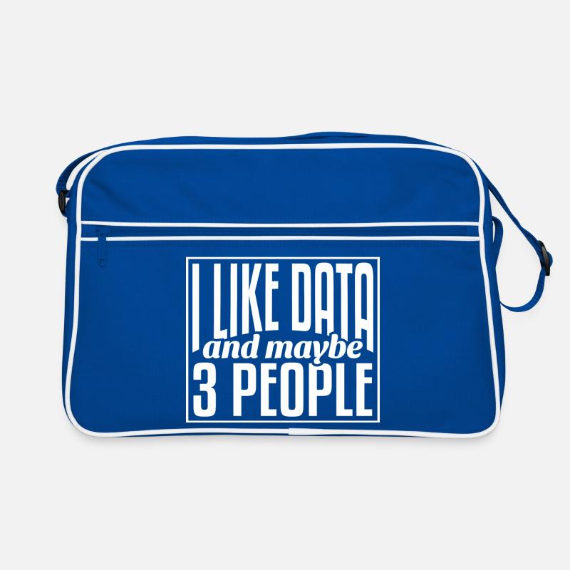 Daten Data Science Datenanalyst Retro Tasche