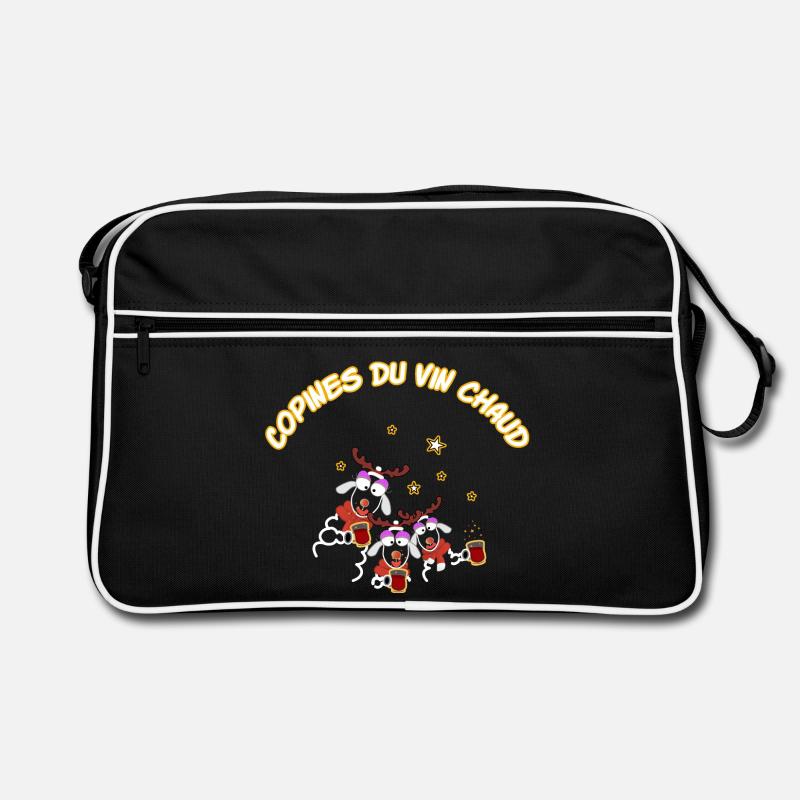 Copines du vin chaud marché de Noël Sac Retro