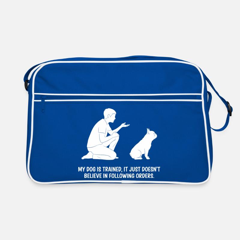 Mon chien est dressé... Sac Retro