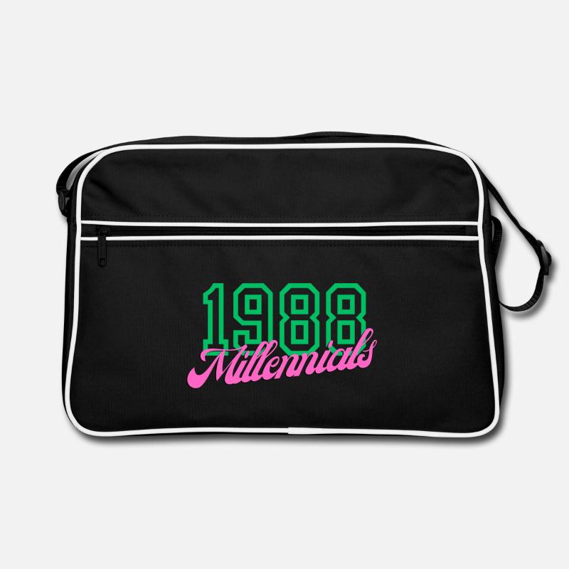 1988 Millennial Digitales Keynote Design Retro Tasche
