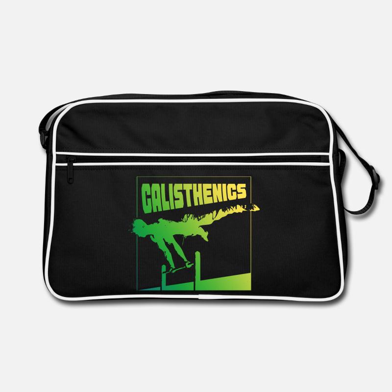 Conception de la pose en gradient de calisthénie Sac Retro