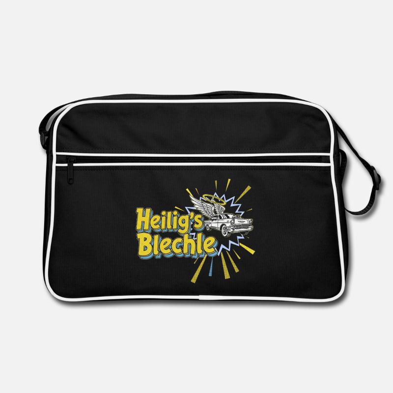 Heiligs Bleche Auto Heiligenschein Retro Tasche