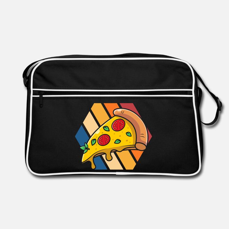 Pizza Pop Art Slice Retro Tasche