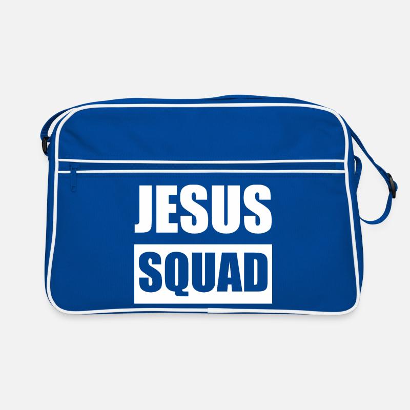 Jesus Squad Logo Tee Retro Tasche