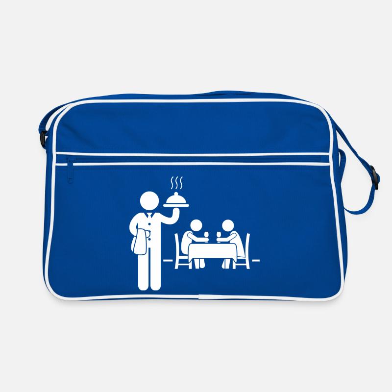 Kellnerin Kellner Retro Tasche
