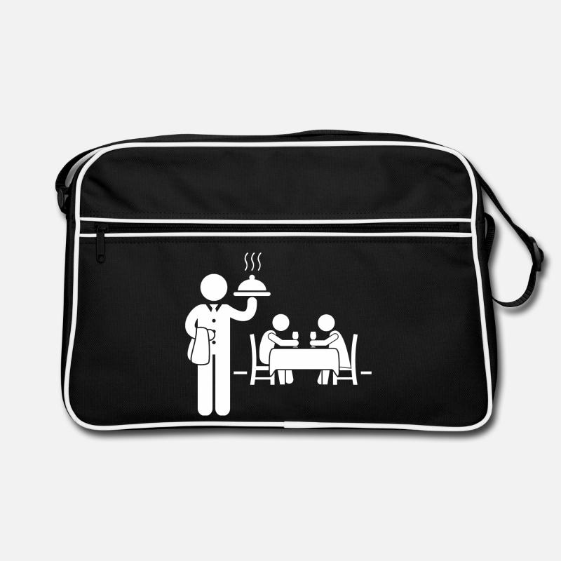 Waitress Waiter Retro Bag
