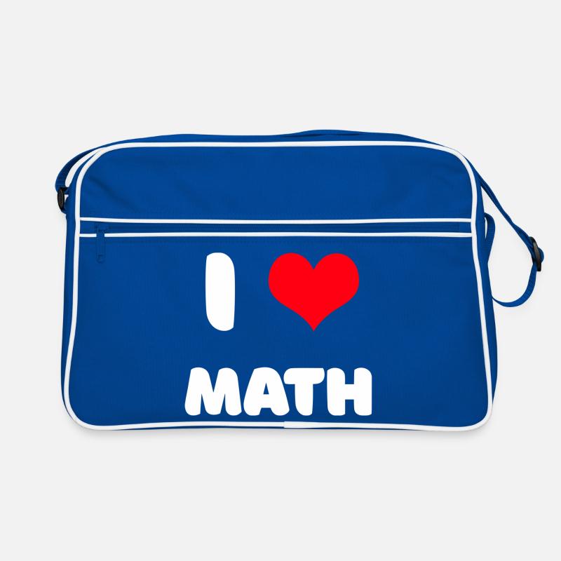 I love math Retro Bag
