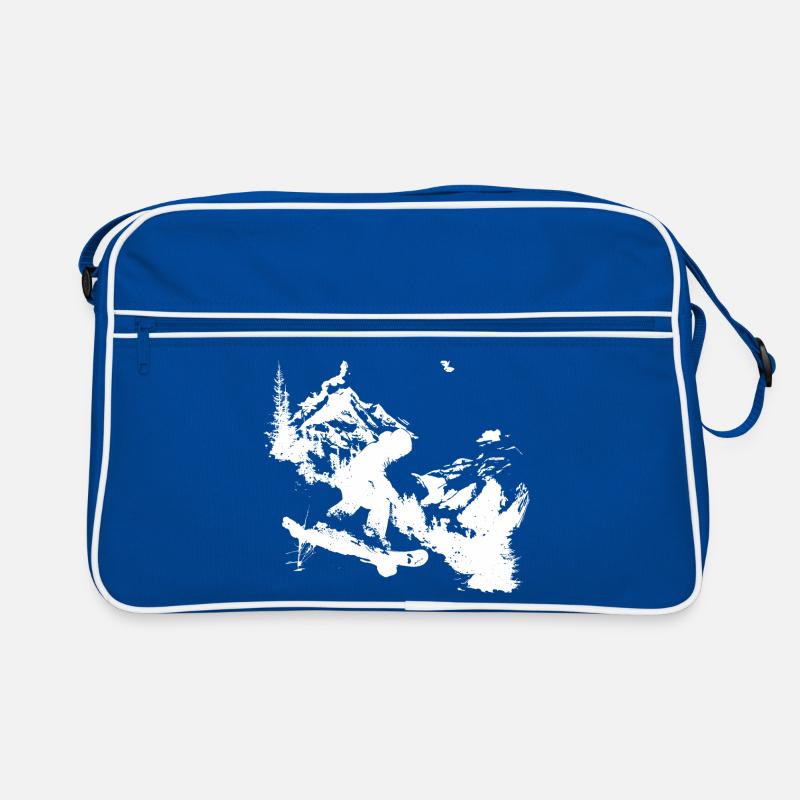 Graphismes de snowboard Sac Retro