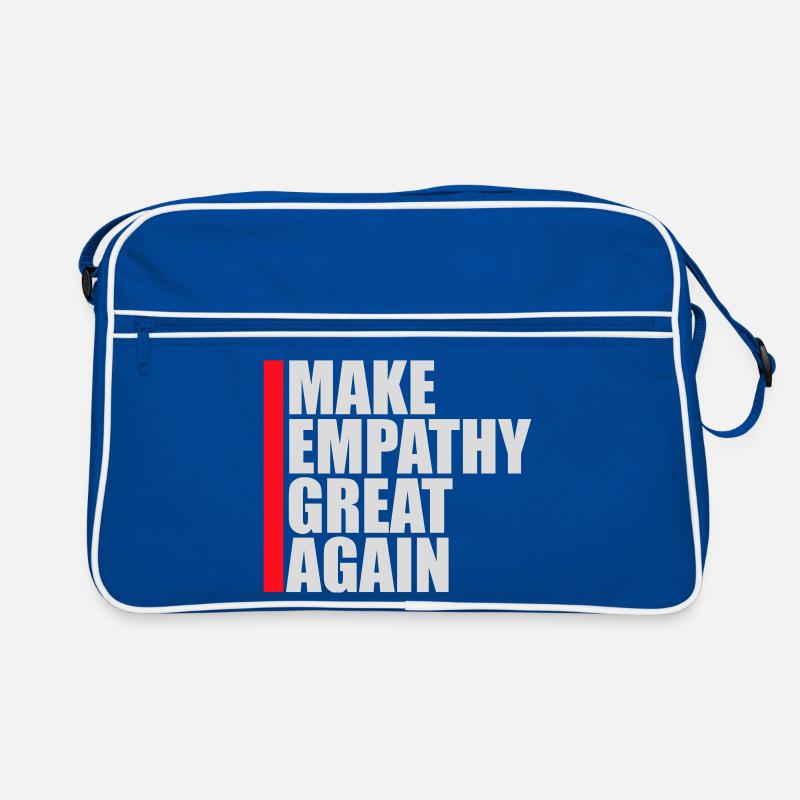 Make Empathy Great Again Political Statement Hope Retro Bag
