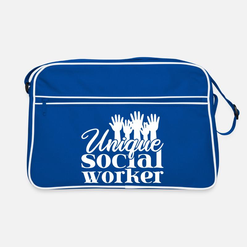 Citation d’assistant social : Unique Social Work Sac Retro